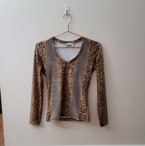 Snake Print Shirt 🐍